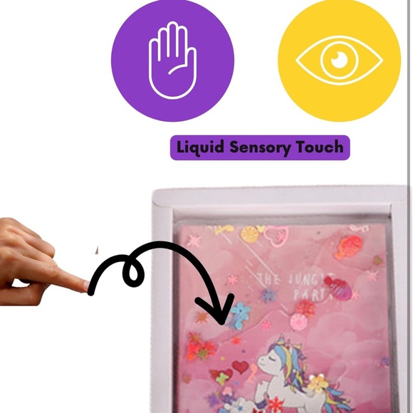 Journal 3 Pack Unicorn Purple Blue Sensory Diary Girls Boys Teens Shake It Up A5 - Picture 3 of 4